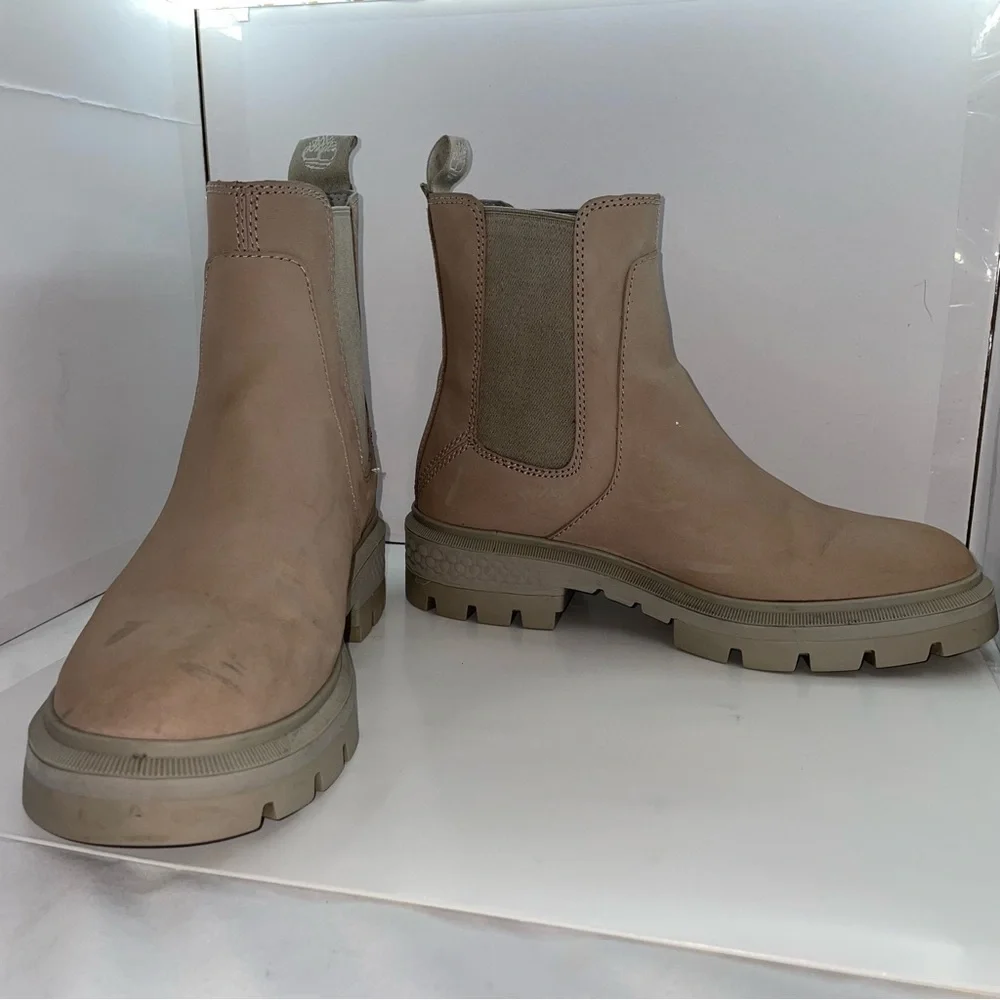 Timberland Men's Tan Chelsea Boots - Picture 6 of 16